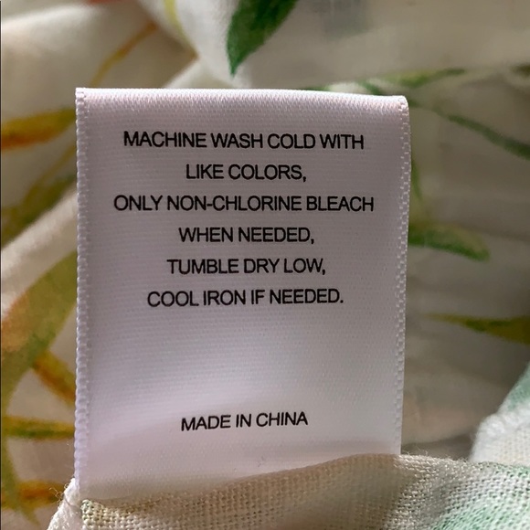 A Loves A Floral Print Tie Waist Square Medium - Picture 6 of 6